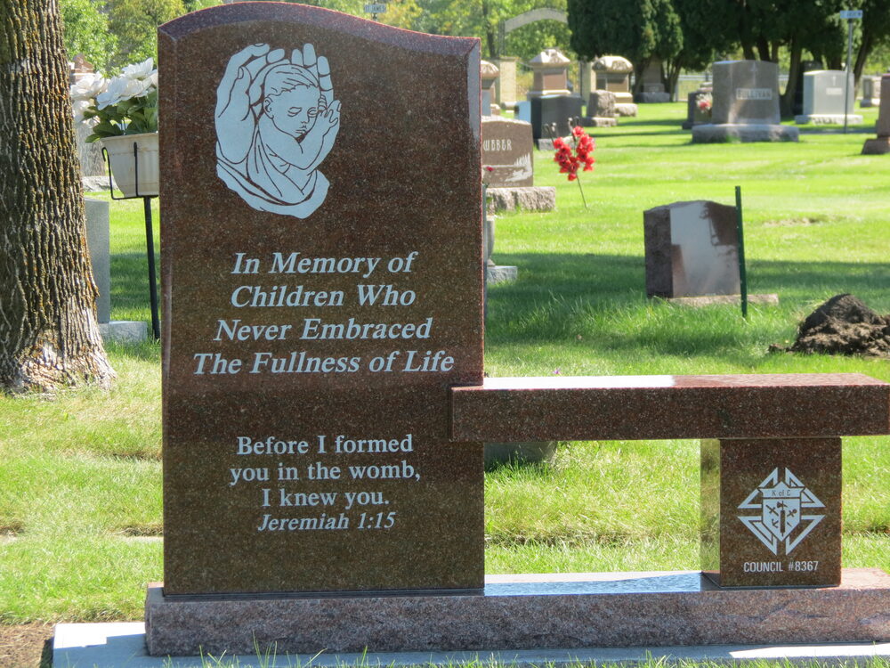 Unborn Baby Memorial at All Saints Catholic Church